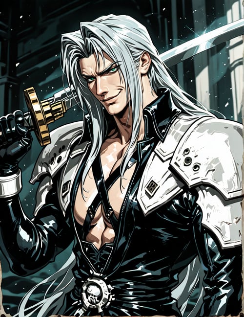 Vintage Male Pin up (Artstyle) by TheBaraLover on Tensor.Art