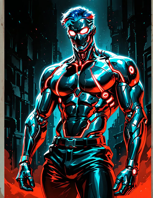 Vintage Male Pin up (Artstyle) by TheBaraLover on Tensor.Art