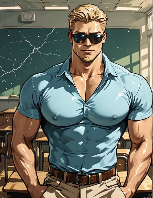 Vintage Male Pin up (Artstyle) by TheBaraLover on Tensor.Art