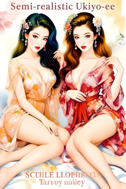 Semi-realistic Ukiyo-e style by newsans23 on Tensor.Art