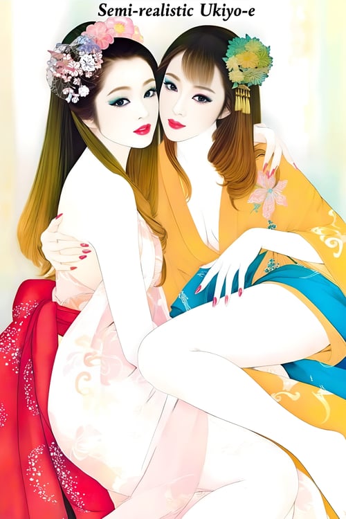 Semi-realistic Ukiyo-e style by newsans23 on Tensor.Art