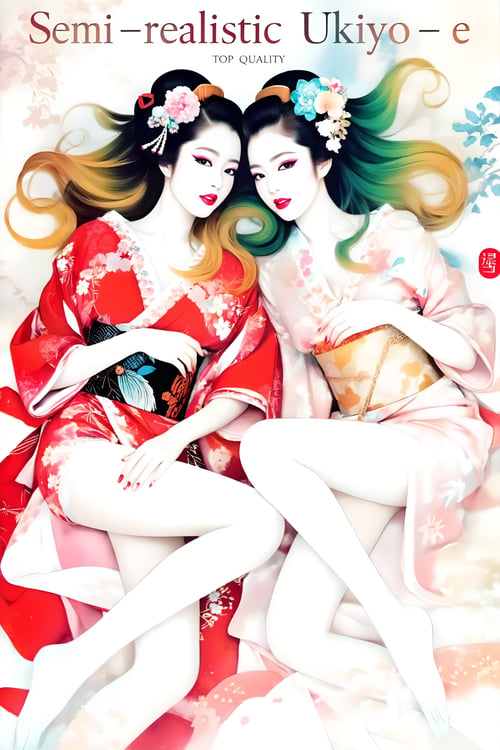 Semi-realistic Ukiyo-e style by newsans23 on Tensor.Art