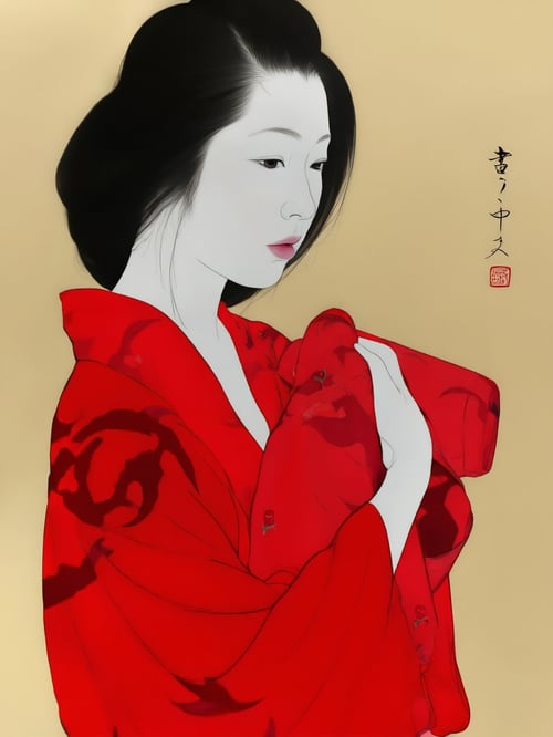 Semi-realistic Ukiyo-e style by newsans23 on Tensor.Art
