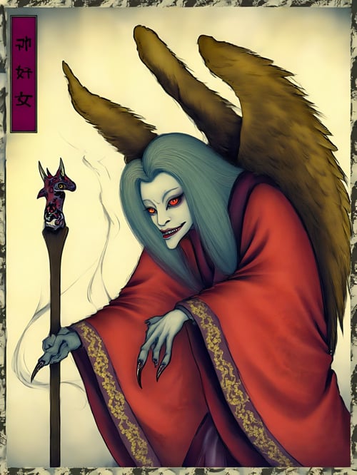 日本妖怪繪 by newsans23 on Tensor.Art
