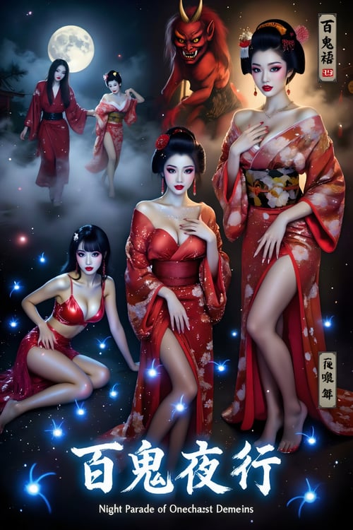 日本妖怪繪 by newsans23 on Tensor.Art