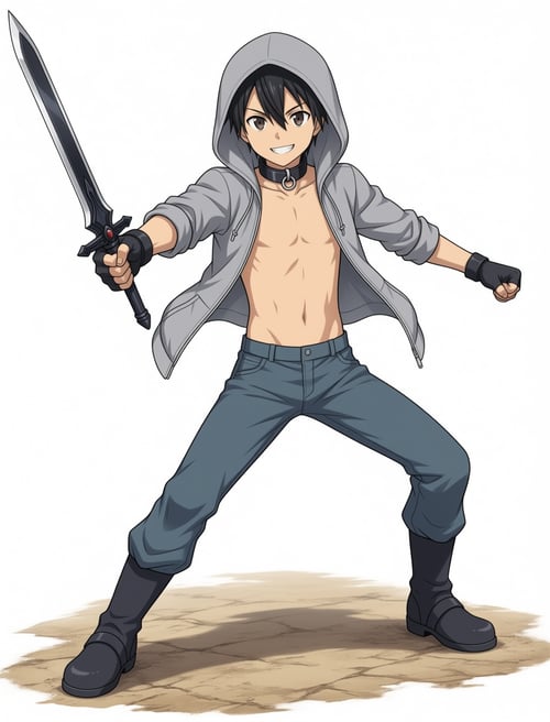 Kirito custom outfit by tinvii_gm on Tensor.Art