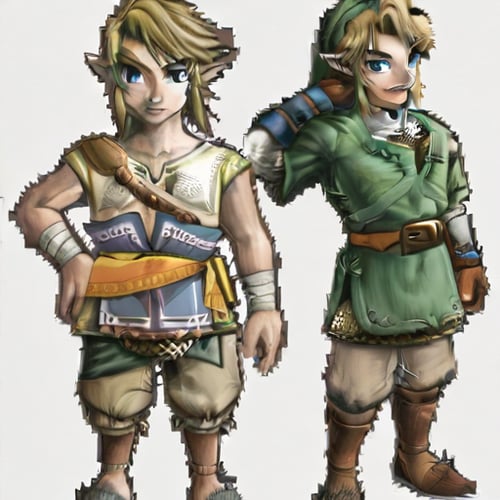 Link (Zelda) - Various Alts by IkemenAddictAi on Tensor.Art