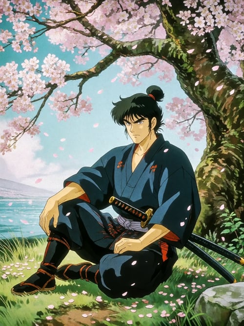 retro anime style by Yofaraway on Tensor.Art