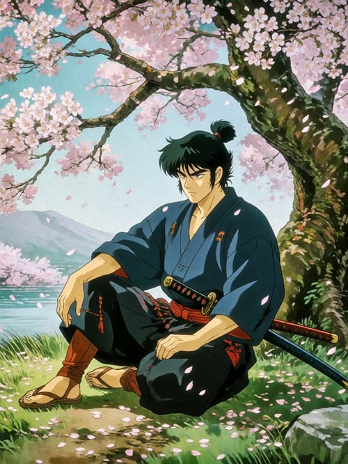 retro anime style by Yofaraway on Tensor.Art