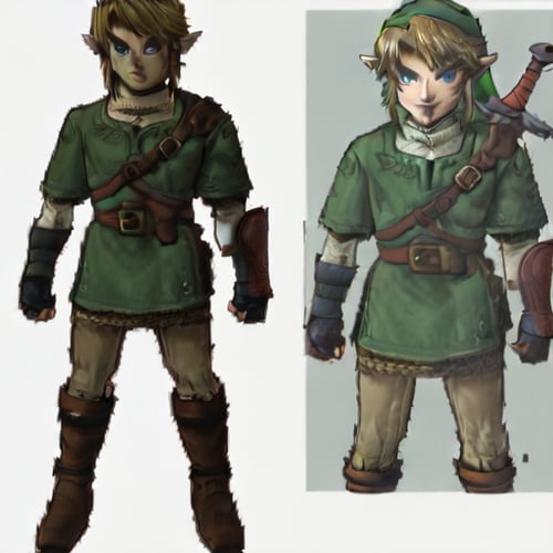 Link (Zelda) - Various Alts by IkemenAddictAi on Tensor.Art