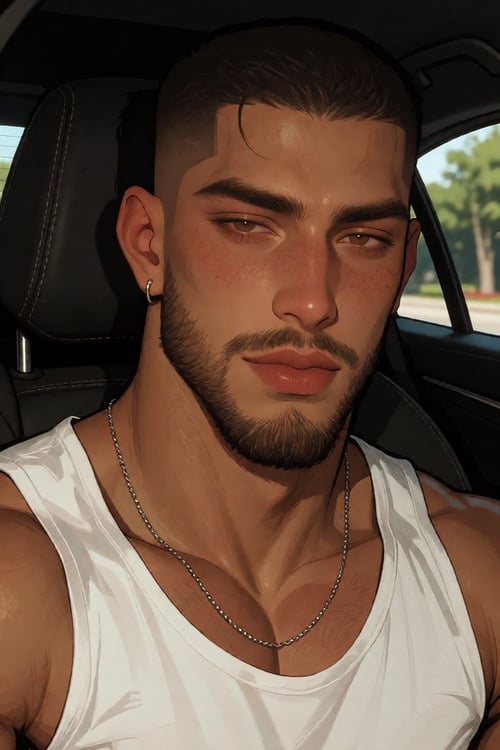 KREA 2 - Handsome Niji Face by Official SketchZa on Tensor.Art
