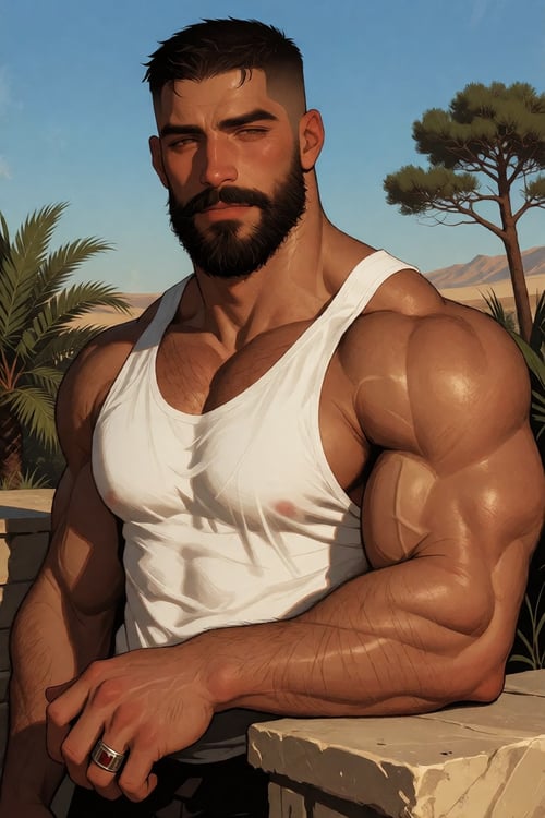 KREA 2 - Handsome Niji Face by Official SketchZa on Tensor.Art