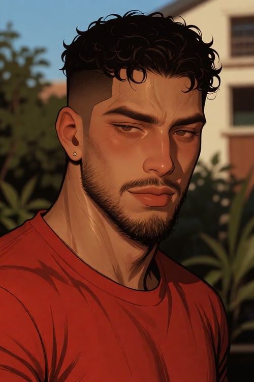 KREA 2 - Handsome Niji Face by Official SketchZa on Tensor.Art