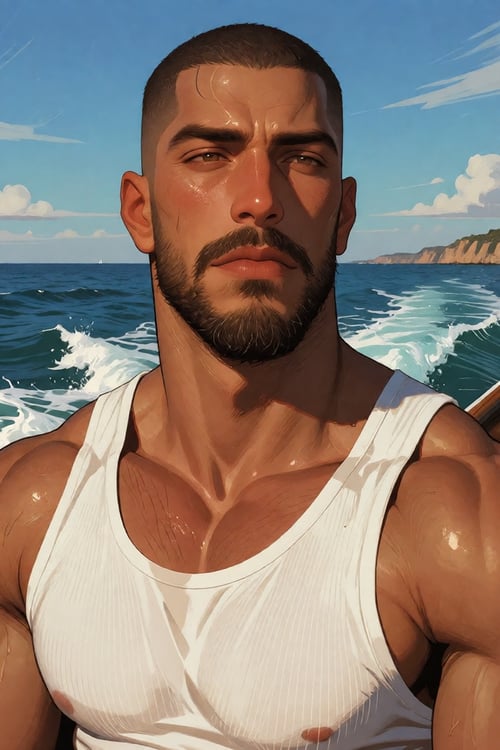 KREA 2 - Handsome Niji Face by Official SketchZa on Tensor.Art