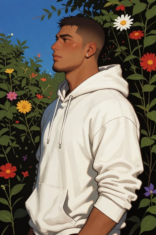 KREA 2 - Handsome Niji Face by Official SketchZa on Tensor.Art