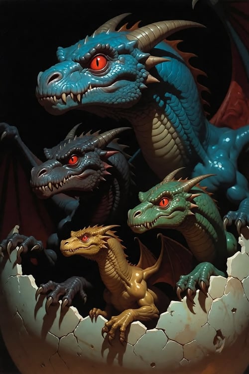 Boris Vallejo Style by Official SketchZa on Tensor.Art