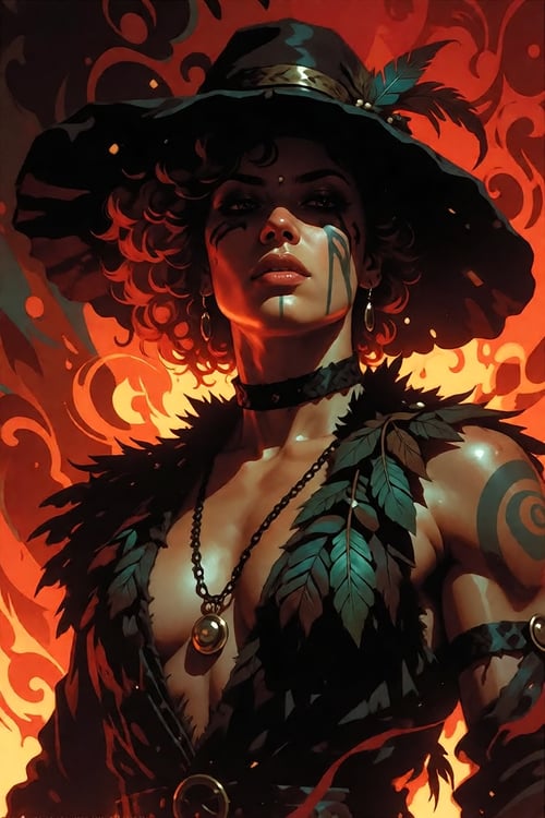 Boris Vallejo Style by Official SketchZa on Tensor.Art
