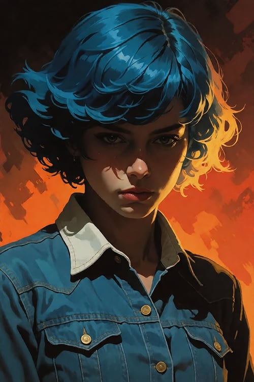 🔮🕯️ Neo Retro Chiaroscuro by Official SketchZa on Tensor.Art