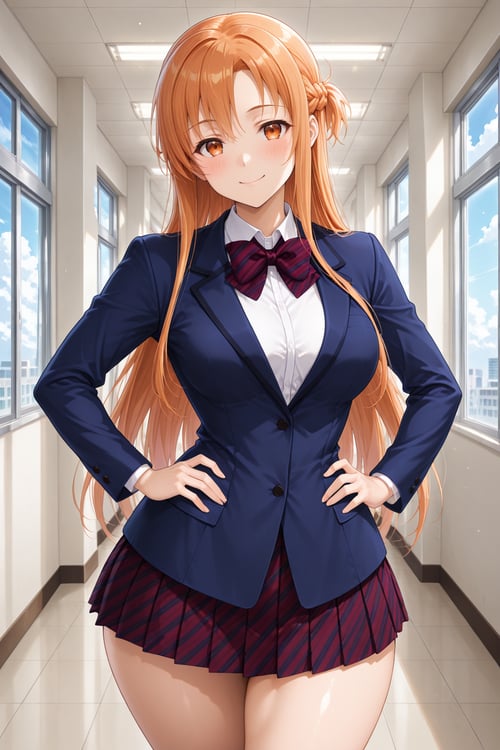 Itan Private High School Uniform by YohanXC on Tensor.Art