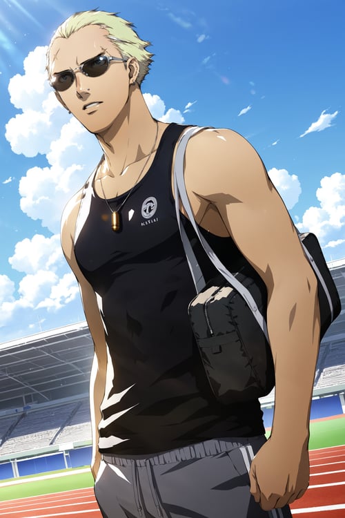Kanji Tatsumi - Persona 4 by Dowizar on Tensor.Art