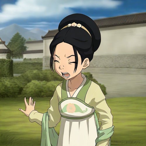 Toph - Avatar the last Airbender. (first outfit) by Artificial_ignorance on Tensor.Art
