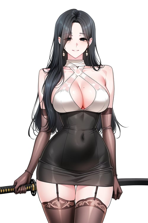 Women's clothing - sexy short dress by DR-pelli on Tensor.Art