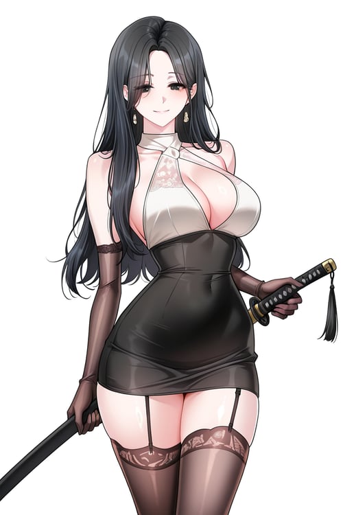 Women's clothing - sexy short dress by DR-pelli on Tensor.Art