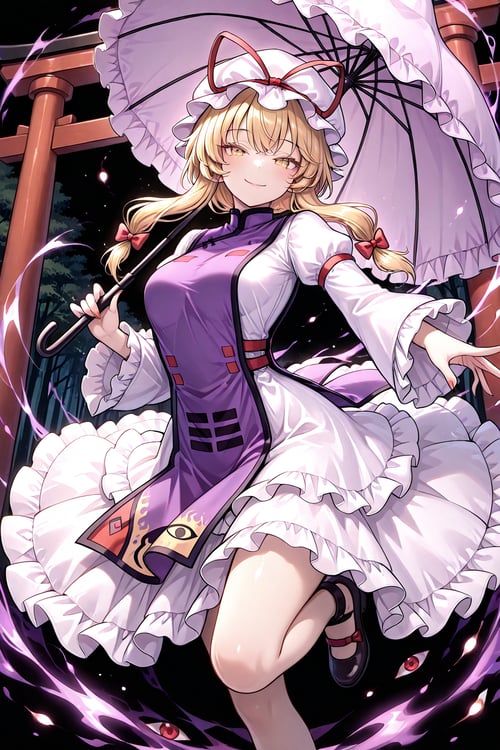 Yukari Yakumo v2 V.IllusXL-2.0 - Touhou Project by SaraHentAI on Tensor.Art