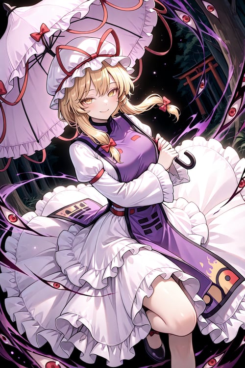 Yukari Yakumo v2 V.IllusXL-2.0 - Touhou Project by SaraHentAI on Tensor.Art