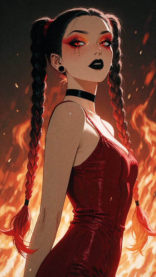 classic art/comic/anime hybrid [realistic cartoon] by QUARTERJACK on Tensor.Art