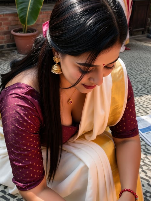 Saree Poses✨💛 by BeuT_Ai on Tensor.Art