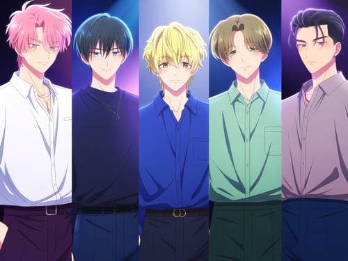 Anime males by SilverKoray on Tensor.Art