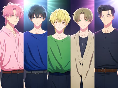 Anime males by SilverKoray on Tensor.Art