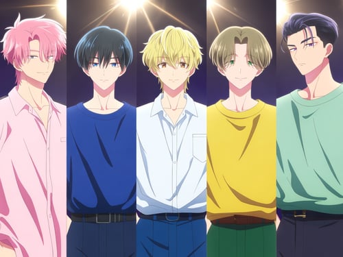 Anime males by SilverKoray on Tensor.Art