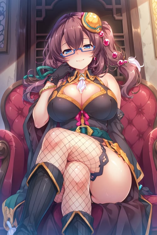 Kouhosuu Gishin / Rouan / 皇甫嵩義真 (from Koihime Musou) by montblanc5 on Tensor.Art