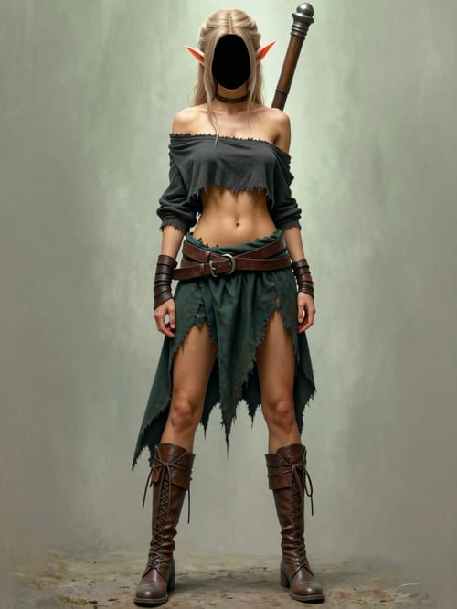 Elven Forester outfit for Z- Image by user_crazydragon62040 on Tensor.Art