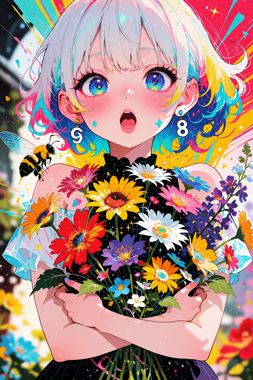NeonPop Vibe by Izmys on Tensor.Art