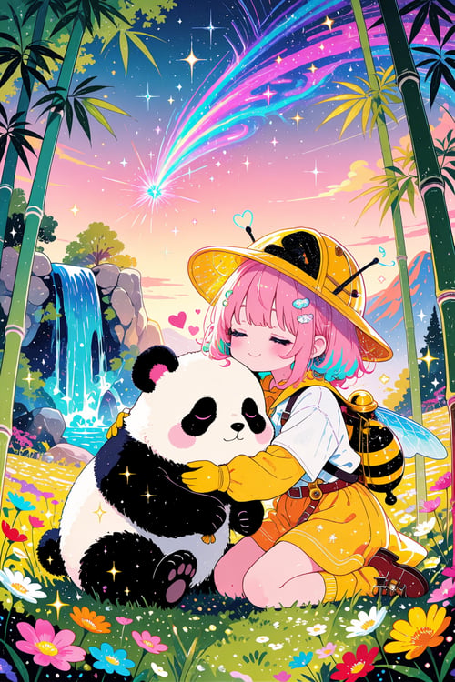 NeonPop Vibe by Izmys on Tensor.Art