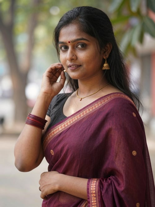 Indian Dusky Girl by Dancing Monk on Tensor.Art