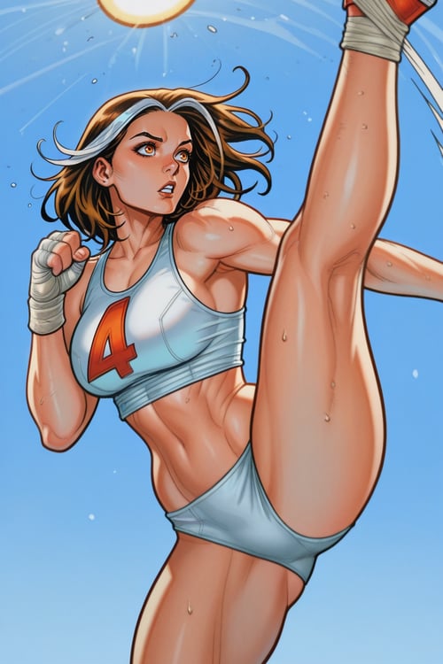 Tora Winter (from Fight Girls by Frank Cho) by montblanc5 on Tensor.Art