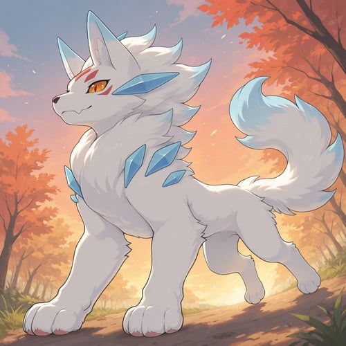 饮血狂兽（roco kindom/洛克王国） by 星辰猫 on Tensor.Art