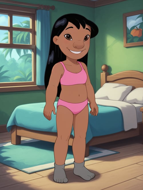 Lilo in pink underwear by Pogiboy011393 on Tensor.Art