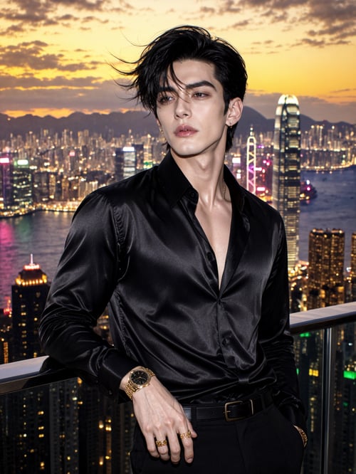 Realistic man | Niji by Aily on Tensor.Art