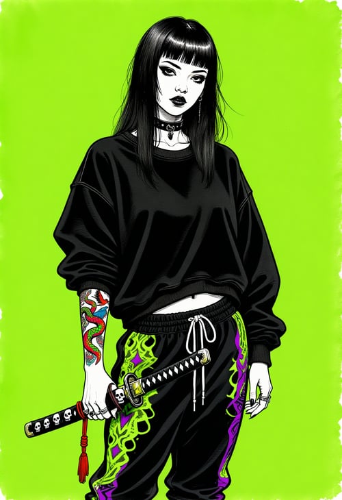 Intangible Ink by FuzzyBoots on Tensor.Art