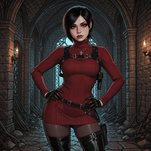 Vv.LXVIII - RE4R - Ada Wong [ Character ] by ValienteVanguard68 on Tensor.Art