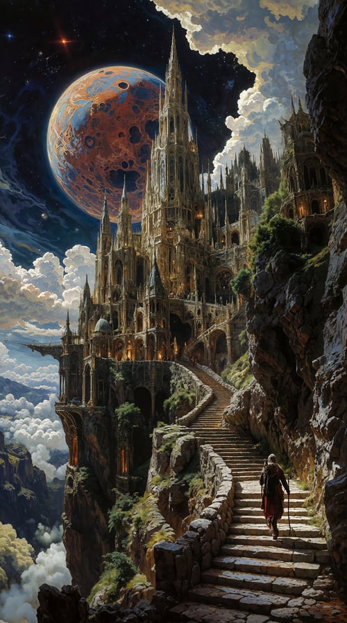 Solar Eclipse Epic Fantasy | KREA 2 - FLux by patrik 🐈 on Tensor.Art