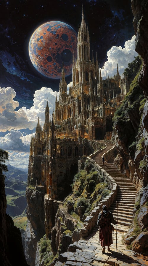 Solar Eclipse Epic Fantasy | KREA 2 - FLux by patrik 🐈 on Tensor.Art