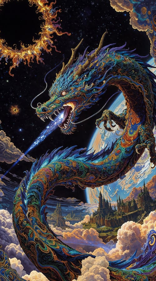 Solar Eclipse Epic Fantasy | KREA 2 - FLux by patrik 🐈 on Tensor.Art