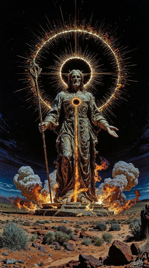 Solar Eclipse Epic Fantasy | KREA 2 - FLux by patrik 🐈 on Tensor.Art