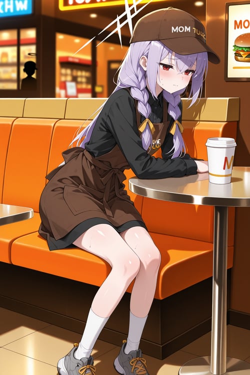 hakari atsuko burger (秤アツコ バーガー)-Blue Archive by user_864208480699948080 on Tensor.Art
